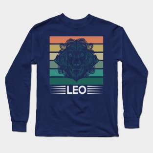 Leo Zodiac Sign Long Sleeve T-Shirt